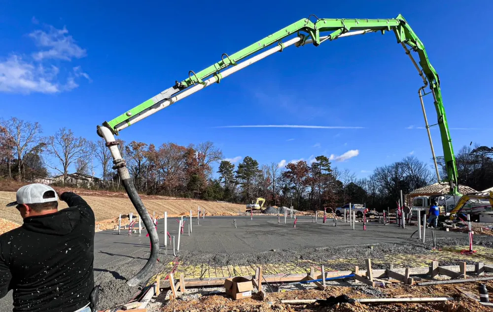 Commercial Concrete Pour